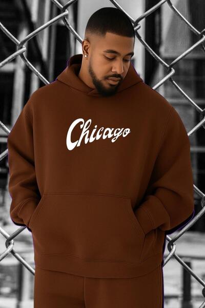 DM DOLCE MORE ΦΟΥΤΕΡ ΜΕΓΕΘΟΥΣ ΜΕ ΕΚΤΥΠΩΣΗ CHICAGO