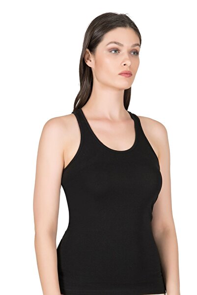 ÖZKAN underwear Özkan 7416 - 3 Pack Women's Single Jersey Flexible Comfortable Sneakers, Thick Straps and Cross Back