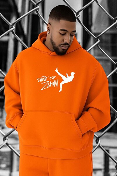 DM DOLCE MORE Hanorac supradimensionat cu imprimeu boxer