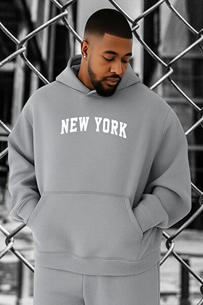 DM DOLCE MORE سويت شيرت نيويورك باسكيلي مقاس كبير