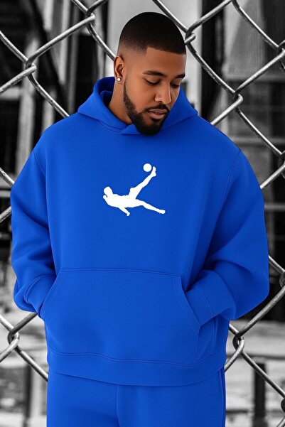 DM DOLCE MORE Hanorac supradimensionat cu imprimeu FUTBOL