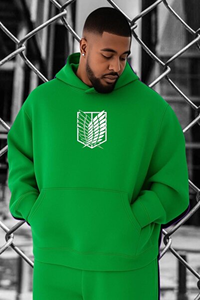 DM DOLCE MORE سويت شيرت مقاس كبير مطبوع عليه تيتان