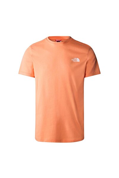 THE NORTH FACE M S/S SIMPLE DOME TEE - EU Turuncu