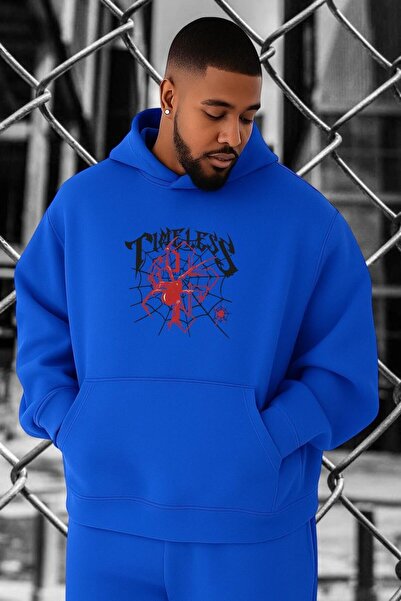 DM DOLCE MORE SPIDER TIMELESS ПЕЧАТЕНА СВИТЕР С ГОЛЯМ РАЗМЕР