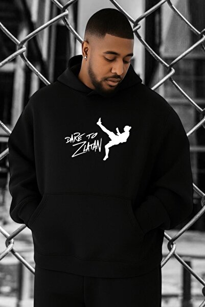 DM DOLCE MORE Hanorac supradimensionat cu imprimeu boxer