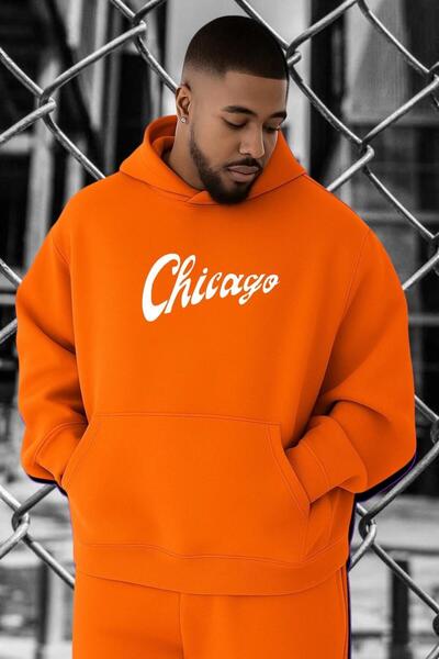 DM DOLCE MORE ЧИКАГО ПЕЧАТАНА СУИТШЪРТ ЗА ГОЛЕМИ РАЗМЕРИ