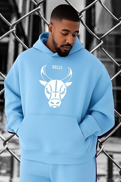 E-ROMA Hanorac supradimensionat cu imprimeu BOGA CHICAGO