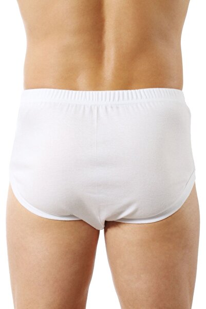 ÖZKAN underwear Chiloți bărbați din bumbac cu nervuri - pachet de 3, cu geantă, elastic și moale, confortabil