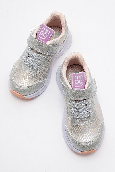 mnpc Kız Çocuk Gümüş Spor Ayakkabı