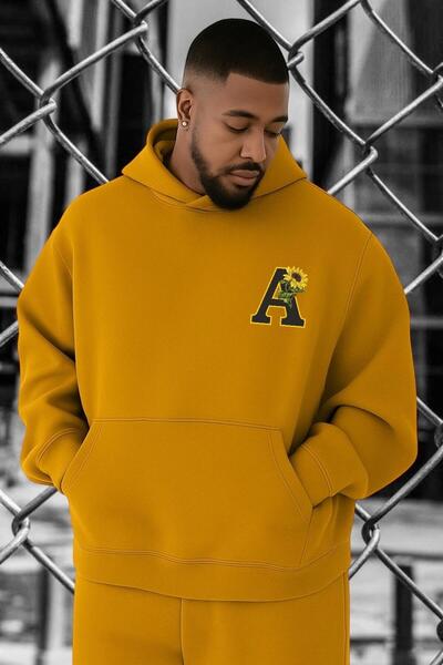 DM DOLCE MORE سويت شيرت كبير الحجم بطبعة باكلي