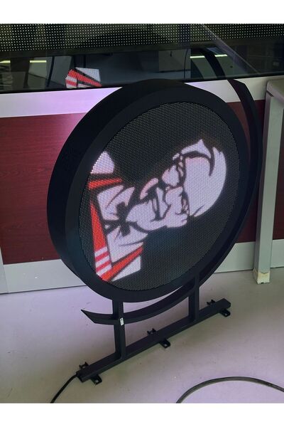 LEDECH ÇİFT TARAFLI P4.8 DAİRESEL DIŞ MEKAN LED EKRAN