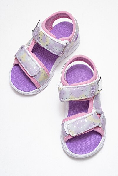 mnpc Girl's Pink Lighted Anatomical Lightweight Daily Sandals