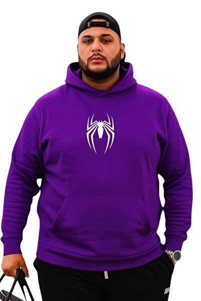 DM DOLCE MORE СВИТЪР С ГОЛЯМ РАЗМЕР И ПРИНТ НА ПАЯК