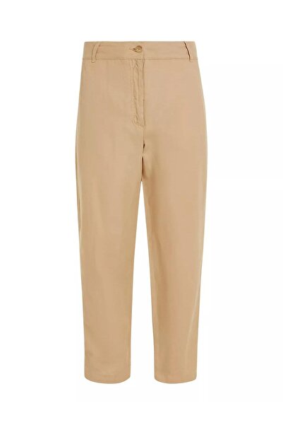 Tommy Hilfiger COTTON LINEN SLIM STRAIGHT PANT