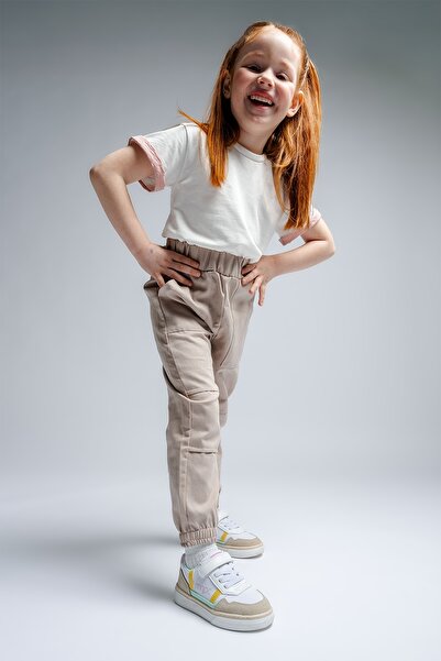 mnpc Μπεζ Sneakers - Κοριτσίστικα Παπούτσια