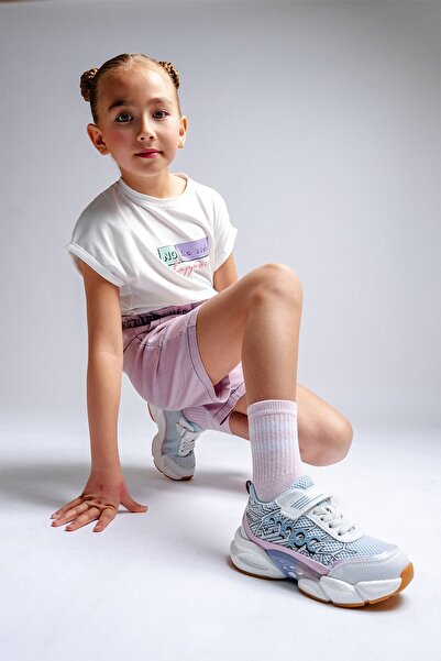 mnpc Kız Çocuk Beyaz Günlük Spor Ayakkabı