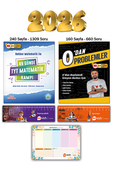 REHBER MATEMATİK YAYINLARI 49 Günde Tyt Matematik Kampı Soru Bankası - 0 dan ...