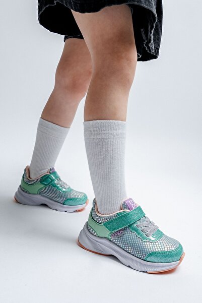 mnpc Girl's Green Sneakers