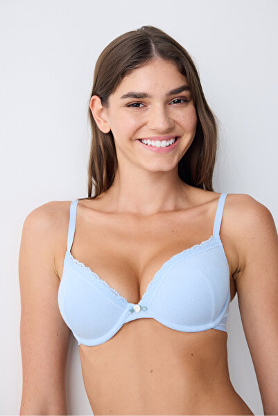 Penti Modrá podprsenka Viva Pointel