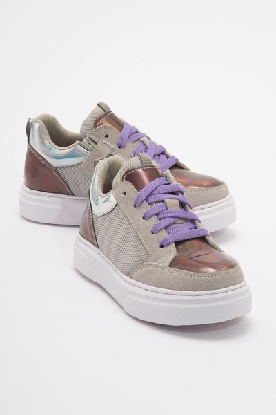 mnpc Kız Çocuk Gri Günlük Sneaker Ayakkabı