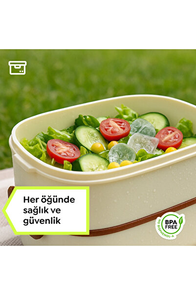 SUPERPUP Lunch Box + Thermo Bag Lunch Box for Food Storage and Transportation