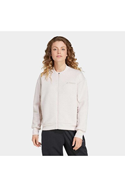 adidas Terrex Xploric Kadın Krem Ceket (JD6644)