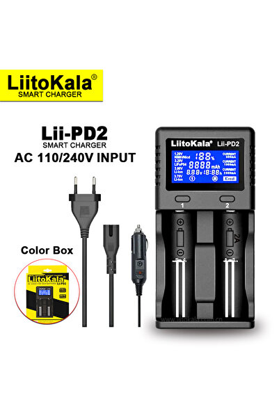 Choice6 Choice EU Lii-PD2 Full set Liitokala Lii-PD4 Lii-PD2 18650 Battery Ch...