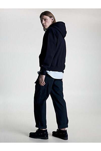 Tommy Hilfiger Monotype Embro Hoodıe
