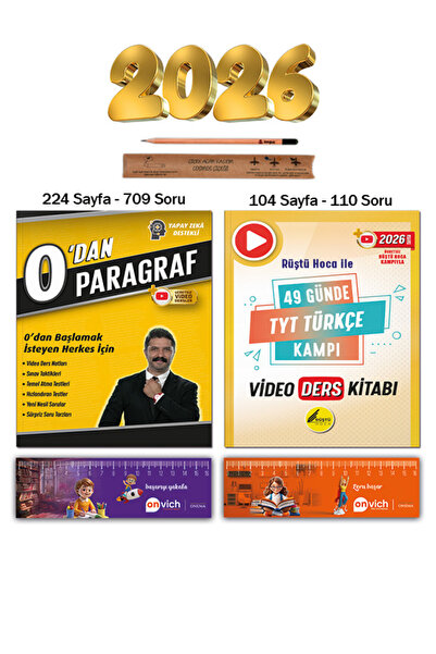 Rüştü Hoca 49 Günde Tyt Türkçe Kampı Video Ders Notları - 0 dan Paragraf Set ...
