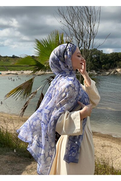 Cizgim Premium Color Of Bloom Şal