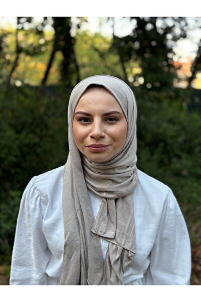 de LUNA Tesettür Penye Şal - Bej