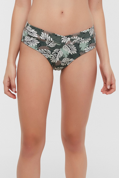 Penti Army Leaves Wrap Bikini Altı