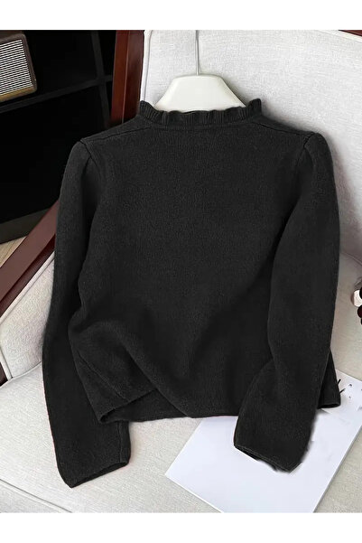 Ugdelia Γυναικεία πλεκτή ζακέτα με απαλό χνούδι