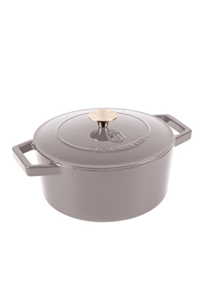 Berlinger Haus Cast iron pot 24 cm Taupe Berlinger Haus BH 6525