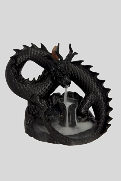 3D Baskı Noktası Ejderha Figürlü Tütsülük – Dekoratif Tütsü Standı
