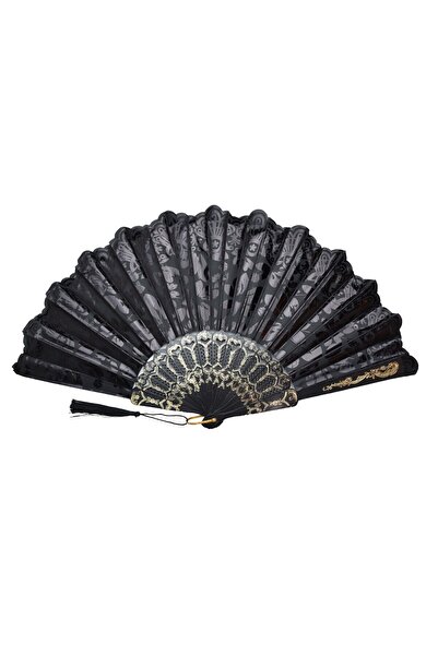 YELPAZE DÜNYASI YELPAZE SİYAH ŞIK SERİNLETİCİ