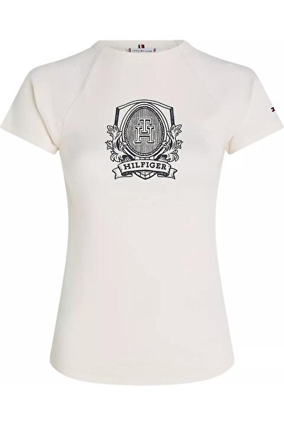 Tommy Hilfiger SLIM RAGLAN CREST C-NK SS