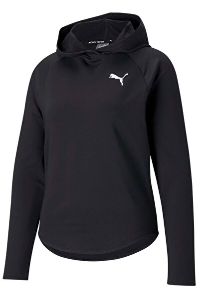 Puma 586858 Aktivna majica sa kapuljačom Ženska dukserica CRNA