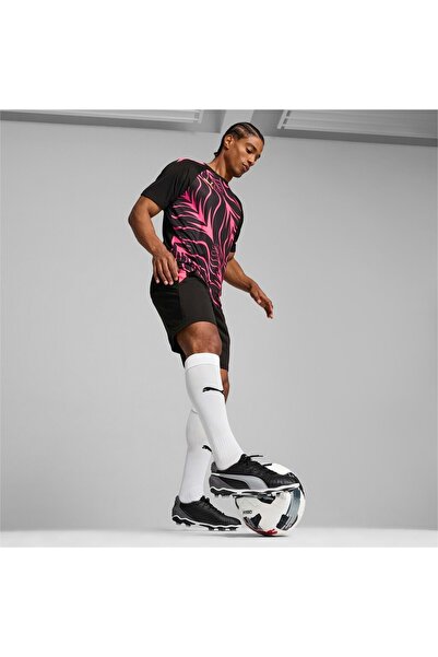 Puma 107863 King Match Fg/Ag Profesyonel Suni/Çim Zemin Erkek Krampon SİYAH