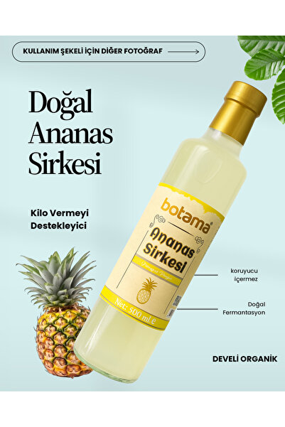 BOTOMA Ananas Sirkesi 500ml (Doğal Detox Etkisi)
