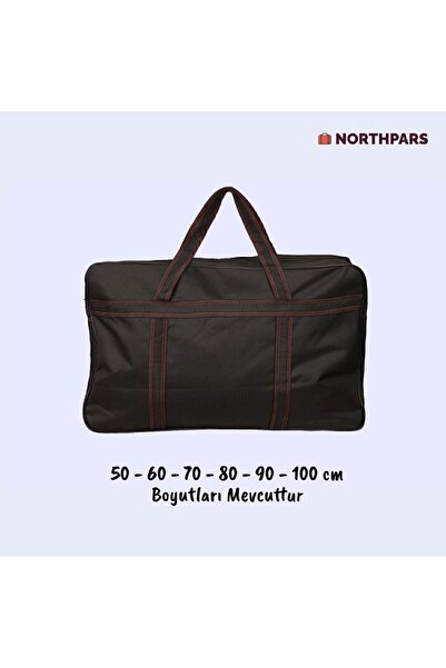 NorthPars Seyahat Çantası Valiz Geniş Ebat Battal Boy Bavul Hurç Çeyiz Eşya
