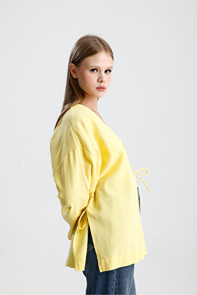 Tate Kimono with Butter Binding