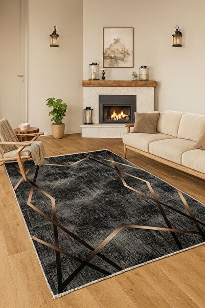 Flair dijital baskılı yıkanabilir Kaymaz Tabanlı Halı Dekoratif Yıkanabilir halı