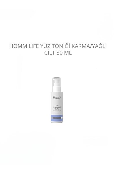 Homm Bitkisel Karma Yağlı Ciltler İçin Yüz Tonik