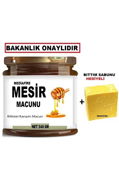 MediaFire Ballı Bitkisel Mesir Macunu arı sütü bal polen propolis ısırgan zencefil keçiboynuzu katkılı Macunu