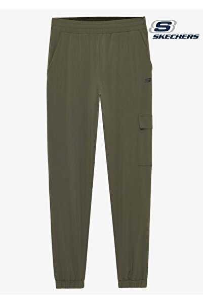 SKECHERS Micro Collection M Jogger Woven Pant S222080 Erkek Eşofman Alt HAKİ