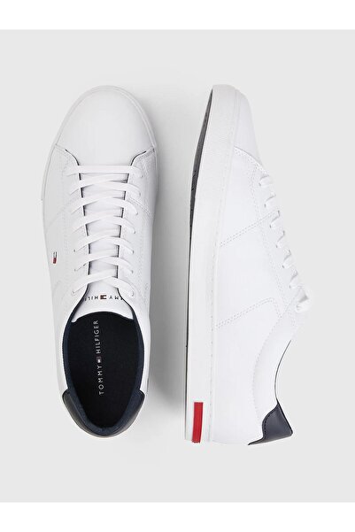 Tommy Hilfiger Pánské bílé pánské tenisky Fm0fm04047ybr-white