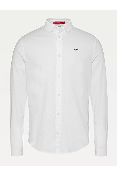 Tommy Hilfiger Stretch Oxford Shırt Gömlek