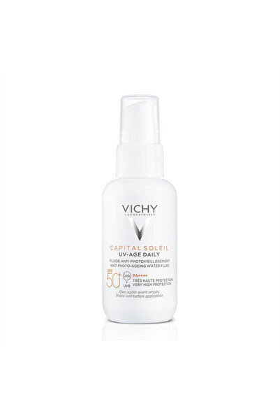 Vichy Capital Soleil UV Age Daily Foto-Yaşlanma Karşıtı SPF50+ Korumalı Güneş Kremi 40 ML