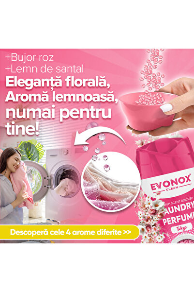 Evonox Tokyo Laundry Perfume / Scented Pearls 210g – Lavender & Green Apple, Intense and Long Lasting